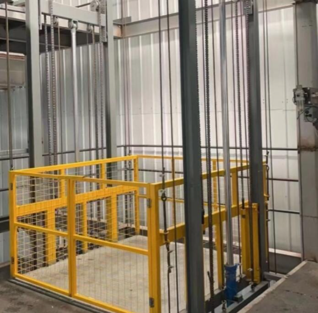 九江导轨式升降机一般加工周期